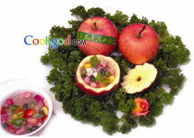 秦巴雪花杏仁的做法