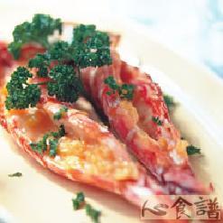 玉米酱烤明虾的做法