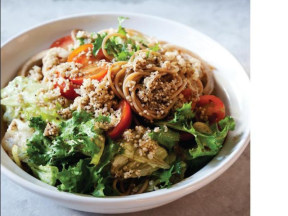 田园冷义大利面的做法