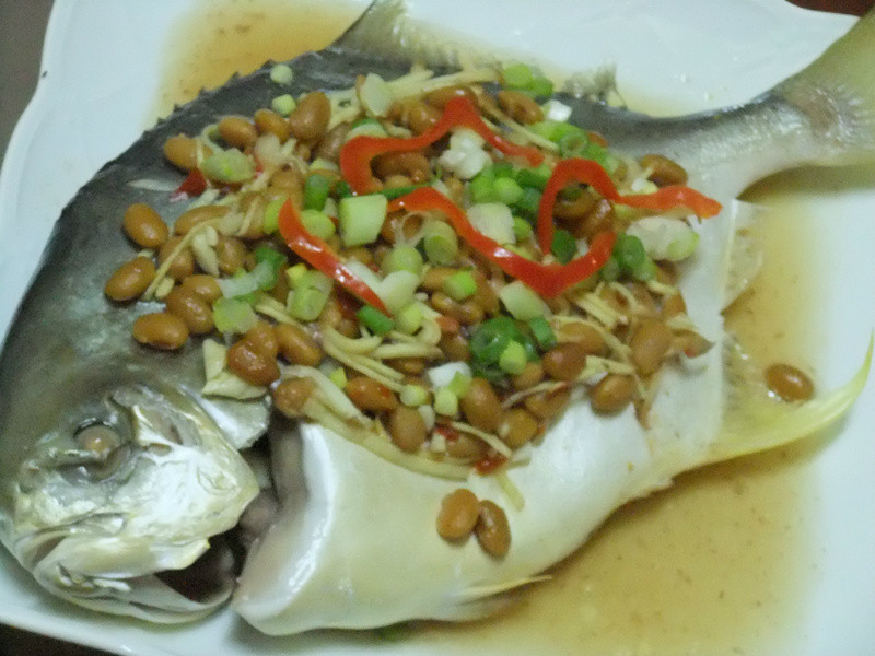 『酱鼓清蒸红杉鱼』的做法