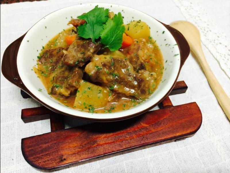 番茄炖牛肉的做法