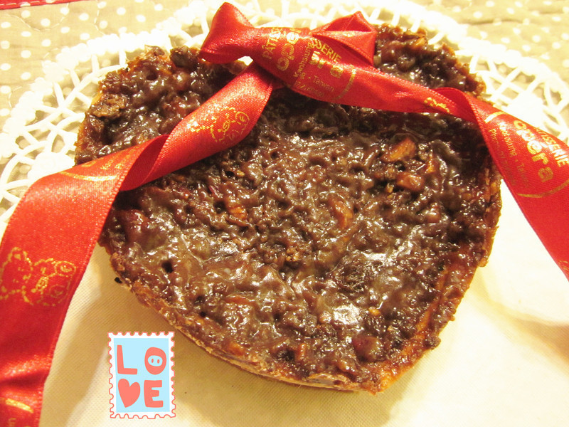 焦糖巧克力坚果塔的做法