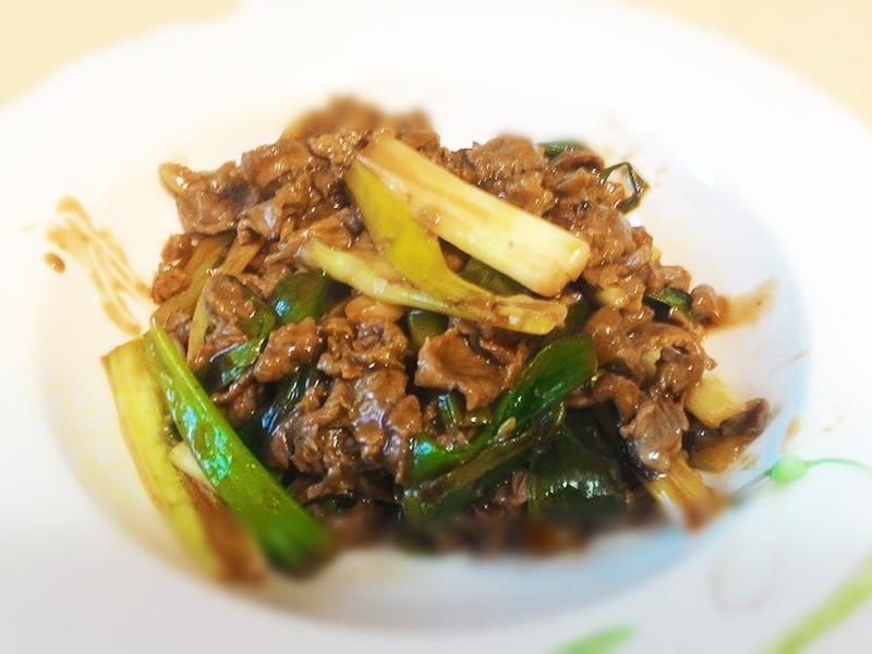 家常葱爆牛肉的做法