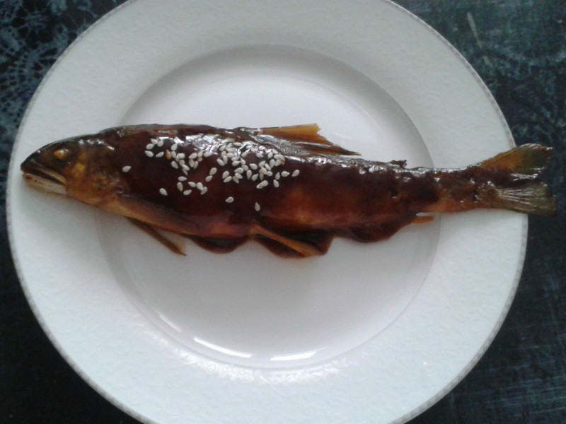 素蚝油烧香鱼的做法