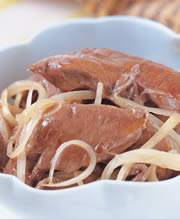 姜丝炒牛心的做法