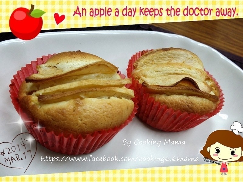 杯子蛋糕?苹果的做法