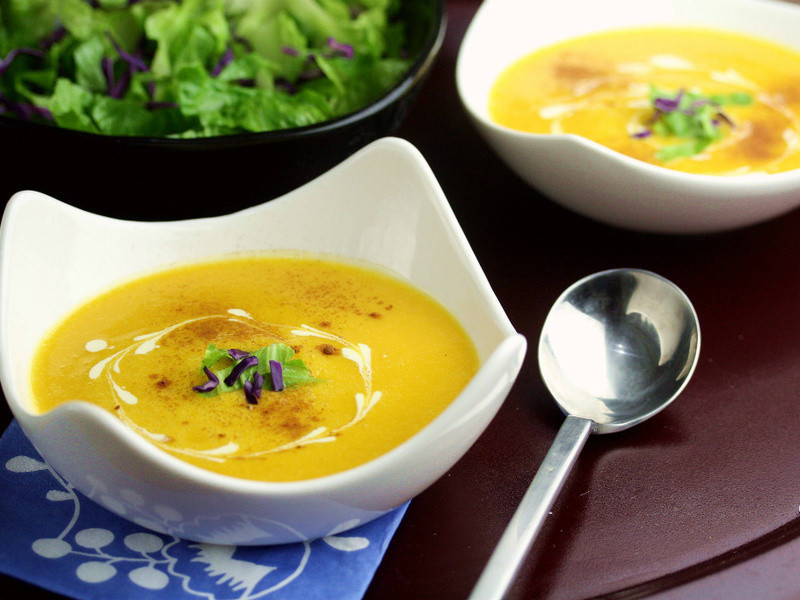 《好菜网x圣诞特别版》南瓜奶油浓汤的做法