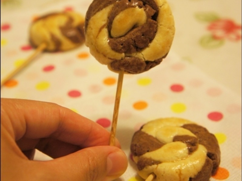 亲子烘焙?棒棒糖饼干的做法