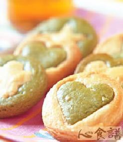 双色绿茶饼干的做法