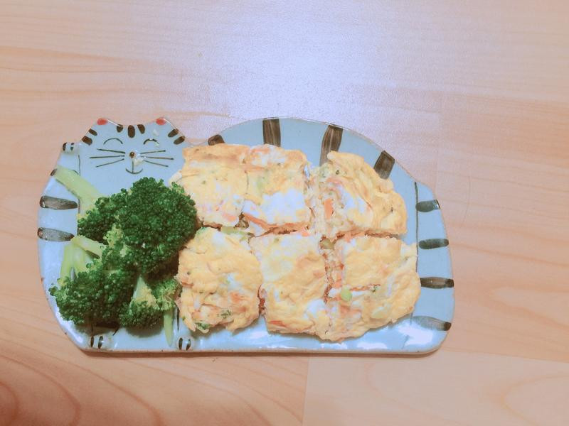 营养满分的蔬菜蛋卷的做法