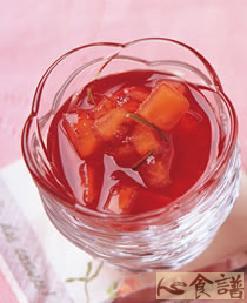 玫瑰花苹果果酱的做法