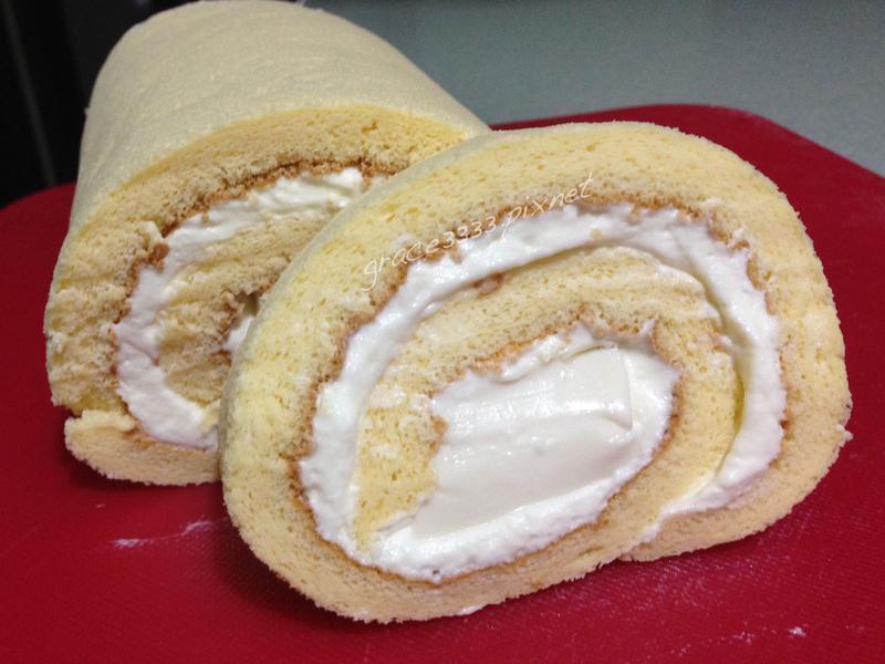 香草奶冻蛋糕卷的做法