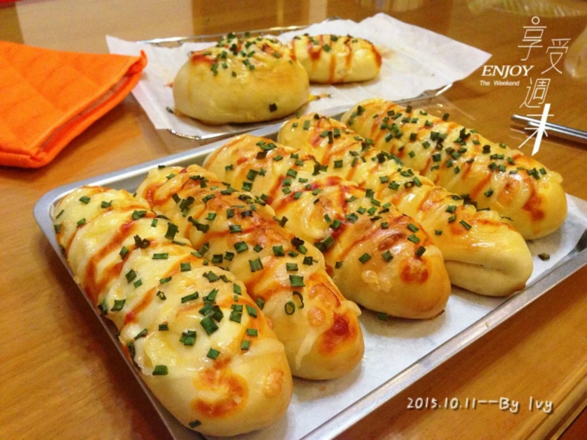 葱香芝士面包的做法