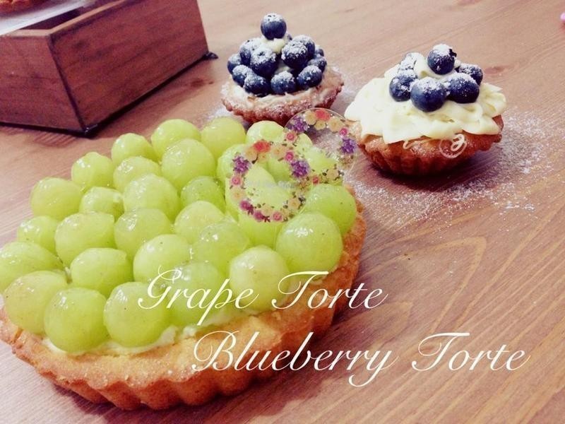 ˮ������ Grape & Blueberry Torte������