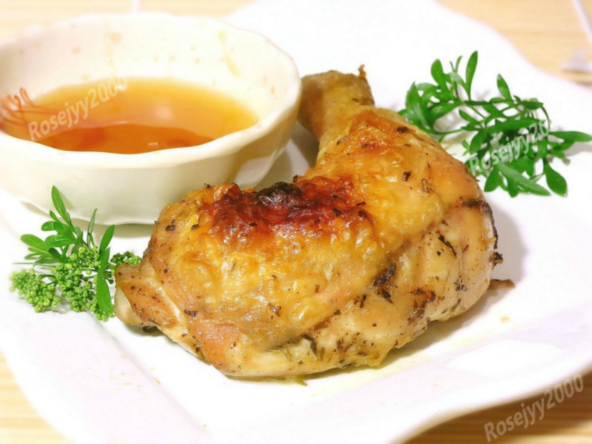 香草柚蜜鸡块的做法