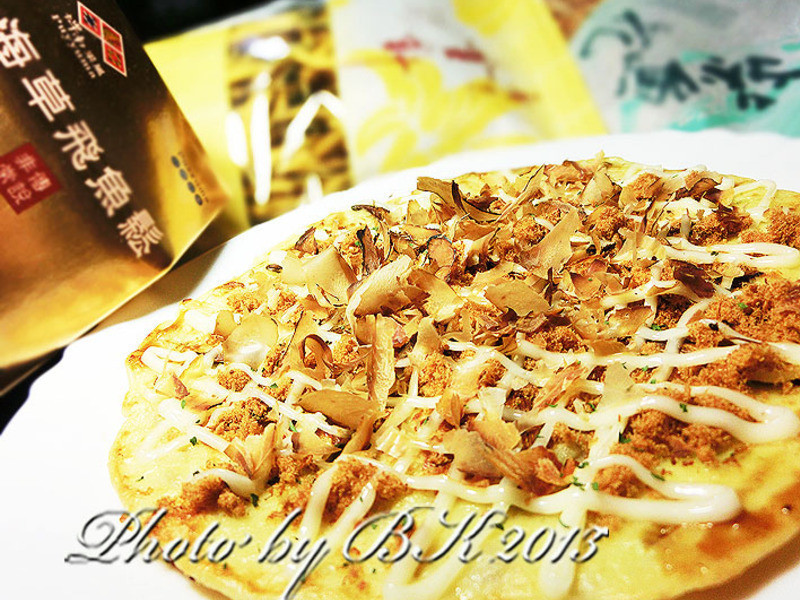 风味蔬食大阪烧的做法