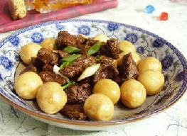 牛肉炒鹌鹑蛋的做法