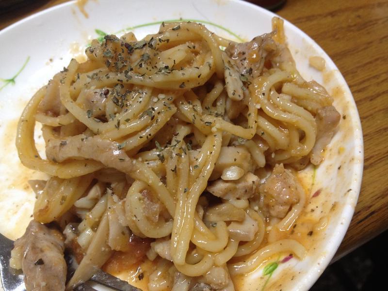 整颗番茄义大利面的做法