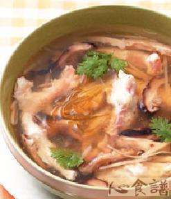 鱿鱼鱼翅羹的做法
