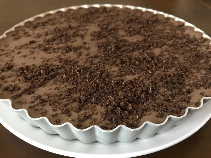 杏仁巧克力乳酪蛋糕的做法