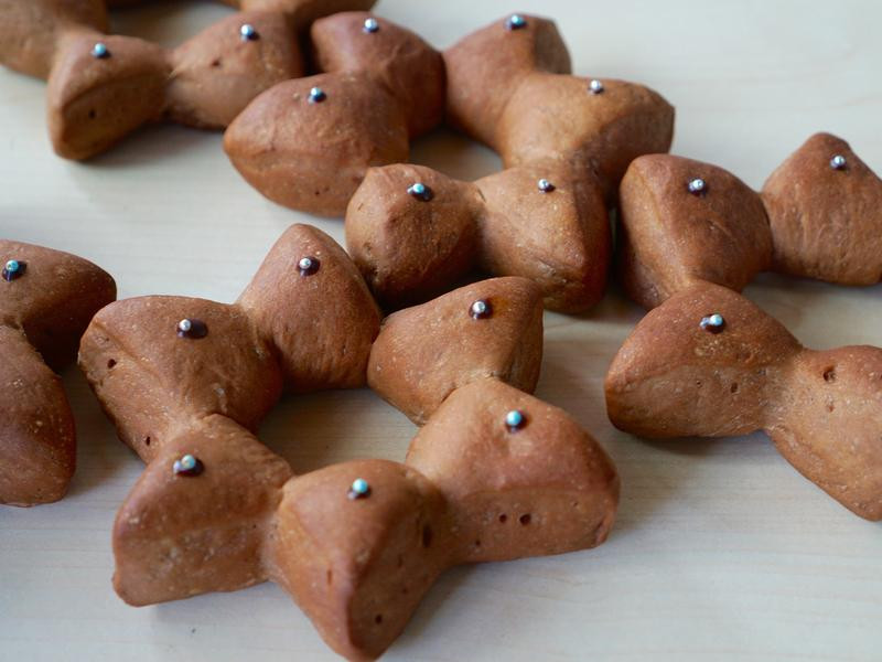 巧克力星星面包的做法