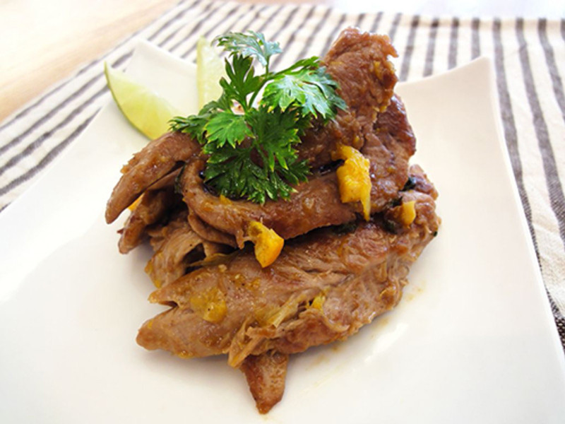 有心食谱:法式橙汁鸭菲力的做法