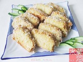 酥炸茄夹的做法