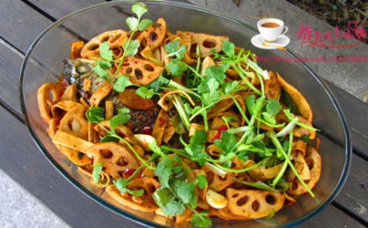 豆豉香辣烤鱼的做法