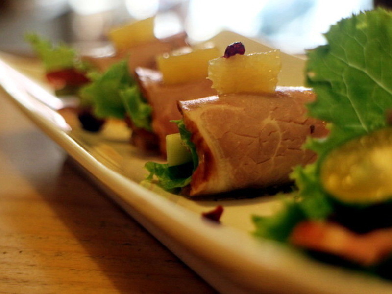 圆腿时蔬卷的做法