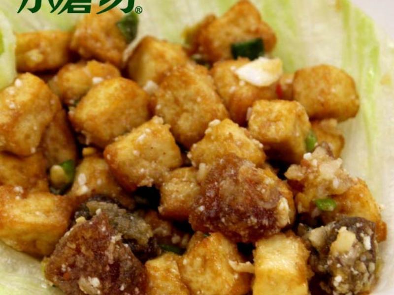 黄金皮蛋豆腐松的做法