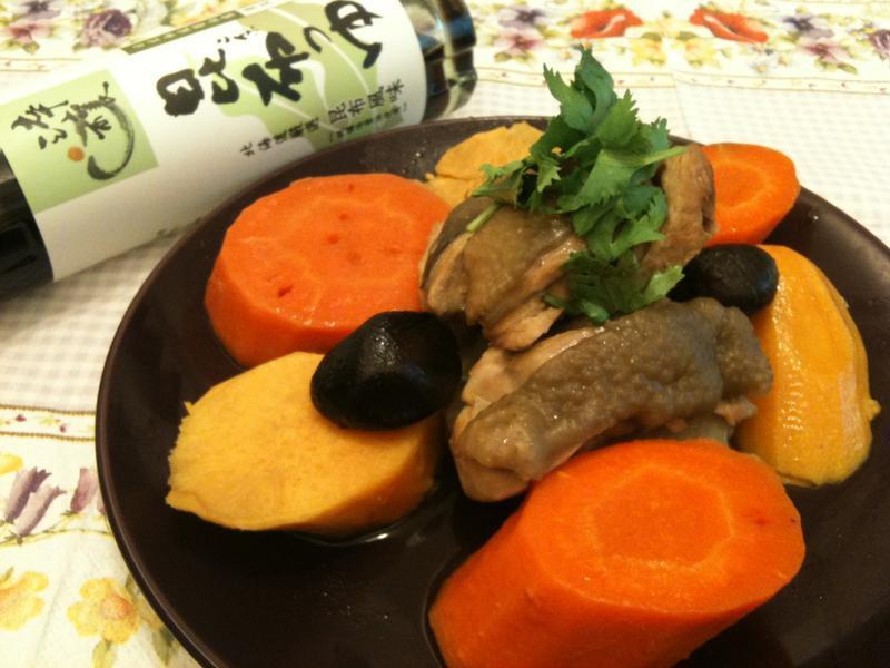 和风鲜蔬炖鸡腿的做法