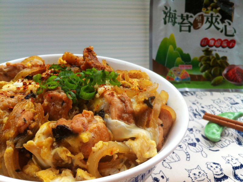 鸡肉亲子丼「元本山海苔」的做法