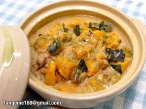 沙嗲南瓜煲的做法