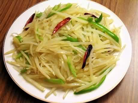 炒土豆丝的做法