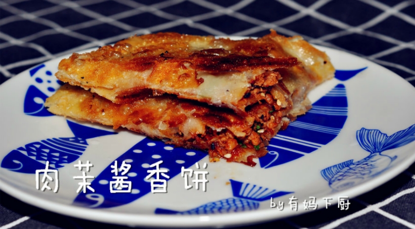 香脆可口的酱香饼的做法