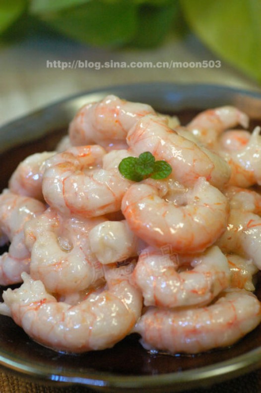 水晶虾仁的做法