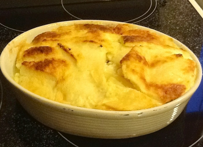 苹果面包布丁的做法