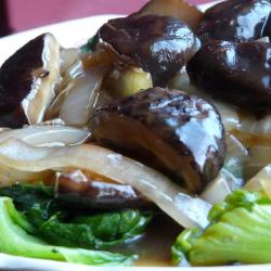 冬菇扒芥菜的做法