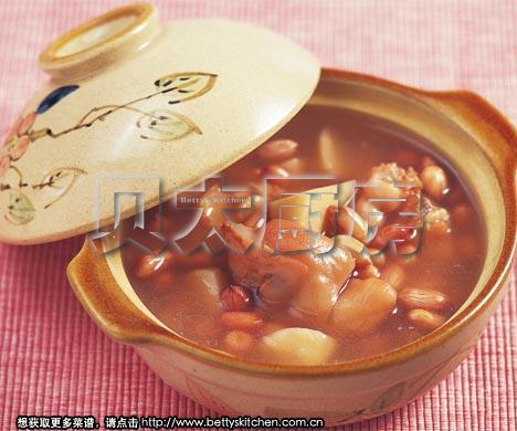 茭白炖猪手的做法