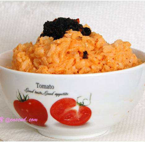 辣白菜奶酪炒饭的做法