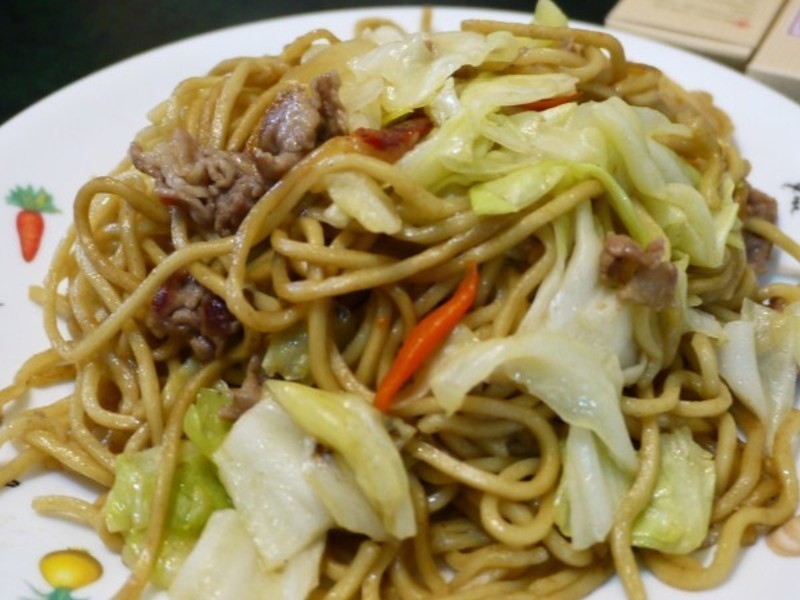 力力和风-日式酱汁炒面(ソース焼きそば)的做法