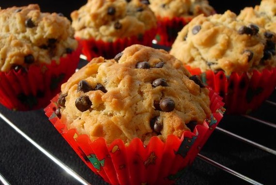 花生酱巧克力豆马芬的做法