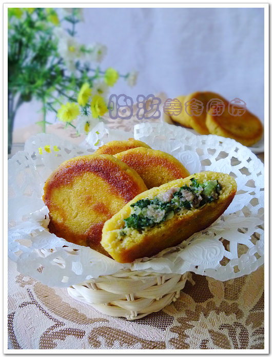 贴饼子怎么做好吃【杂面小白菜贴饼子】的做法