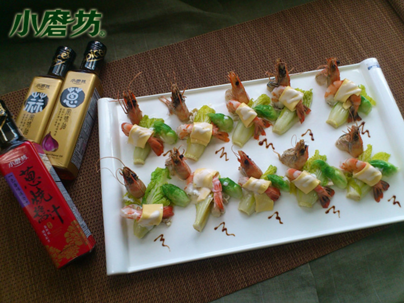 凉拌龙虾娃娃年菜的做法