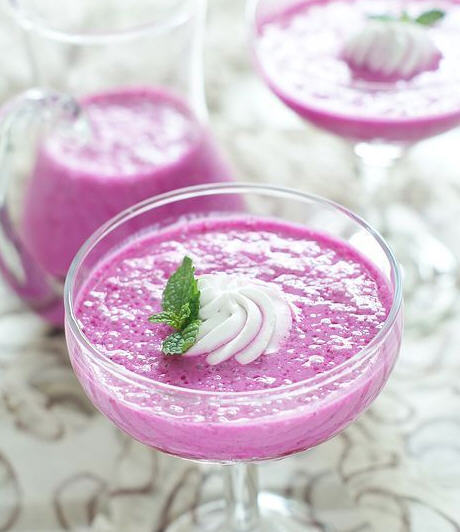 酸奶红龙果冰奶昔的做法