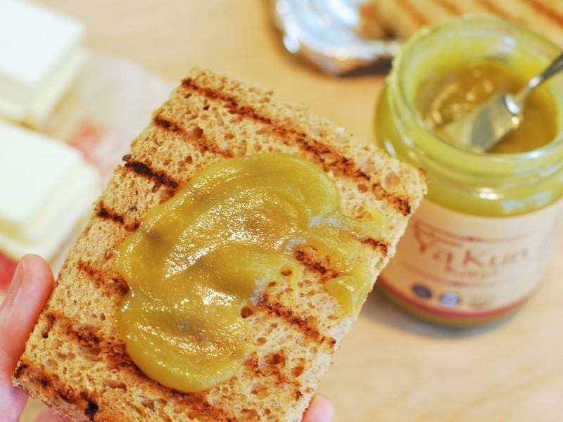 贝儿实验室。咖椰吐司与温泉蛋的做法