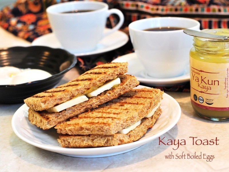 贝儿实验室。咖椰吐司与温泉蛋的做法