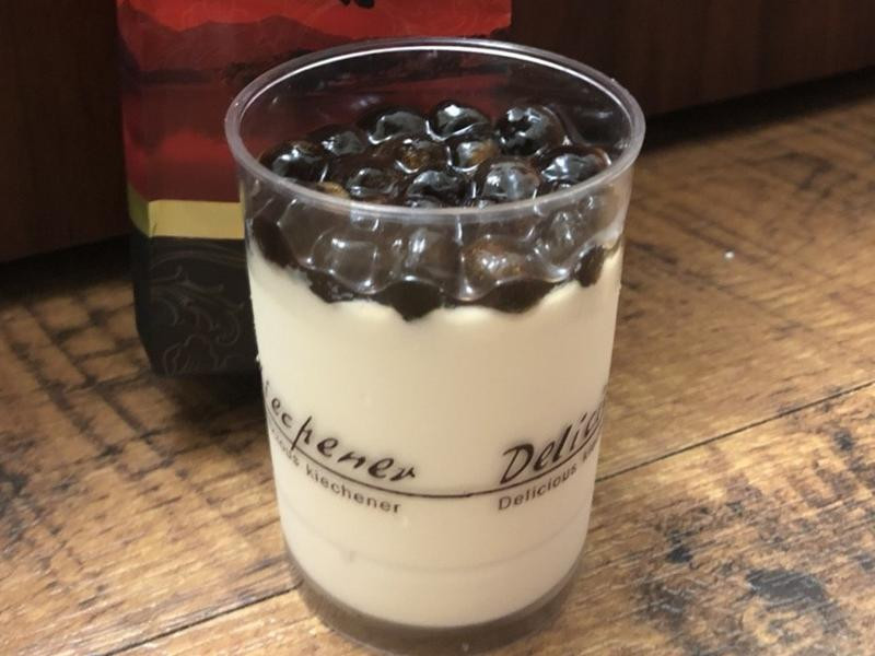 珍珠鲜奶茶酪的做法