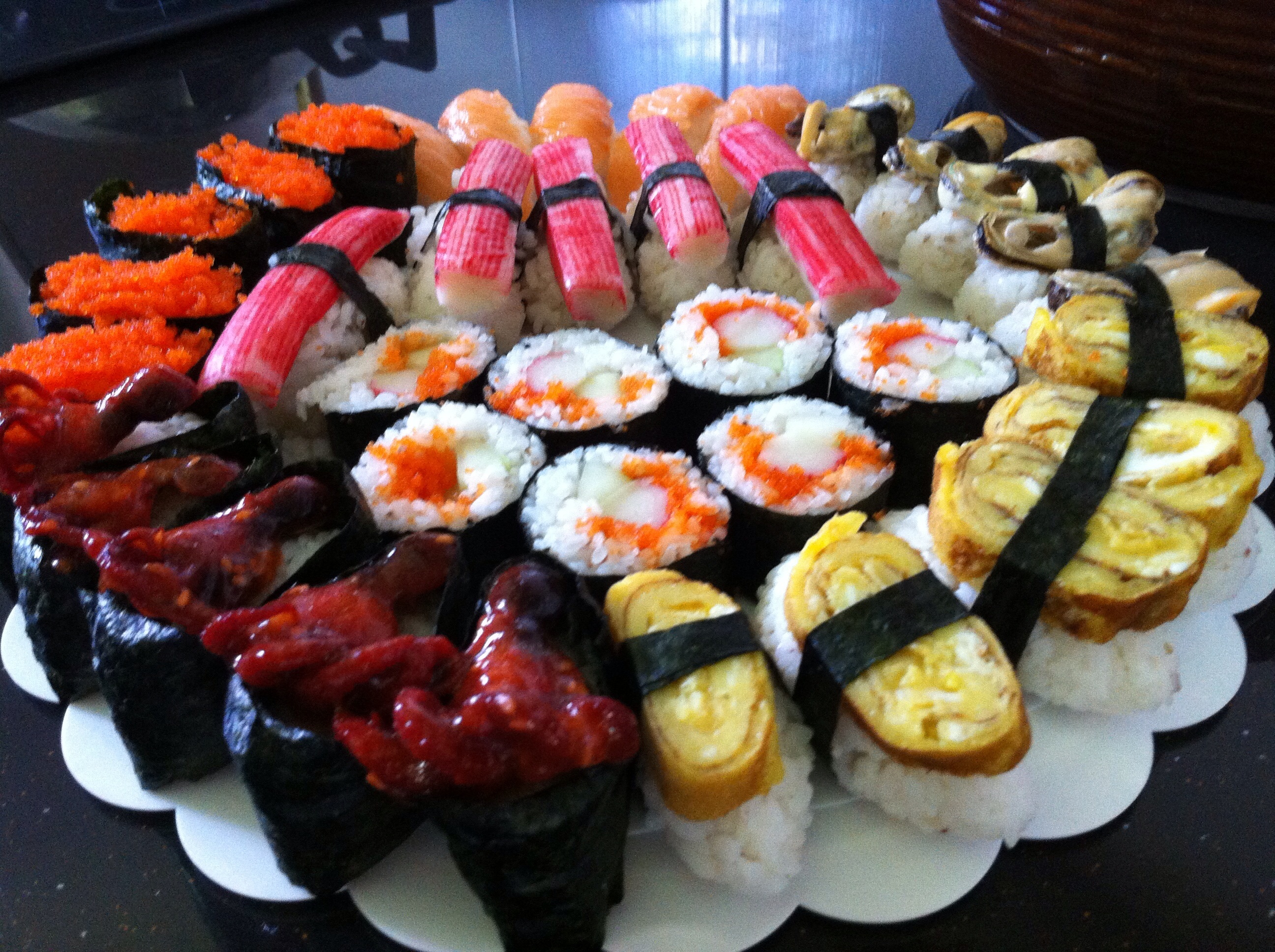 寿司大餐的做法