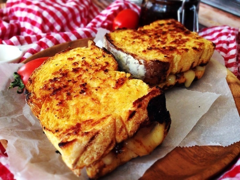 ެ�Ѱ�������������������� Tomato Thyme Jam Grilled Cheese������
